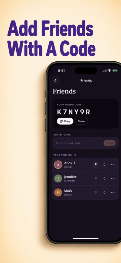 Adding friends